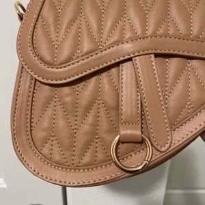 Caramel Brown Shoulder Bag